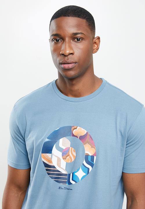 Ben Sherman - Multi target tee - blue