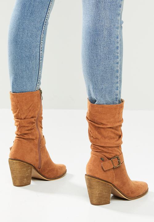 Miss Black - Rodeo boot - tan