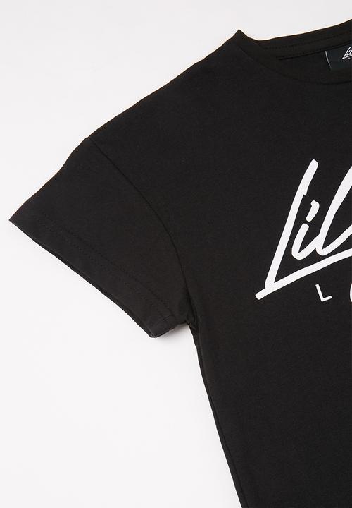 Lilylane - Allura printed tee - black