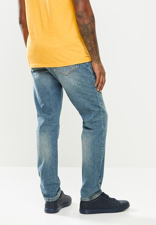 Superdry. - Taper jeans - angus vintage blue