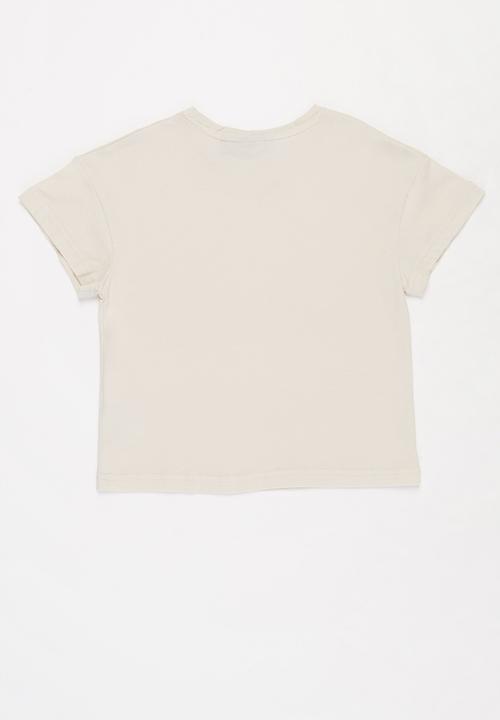 Lilylane - Allura printed tee - beige