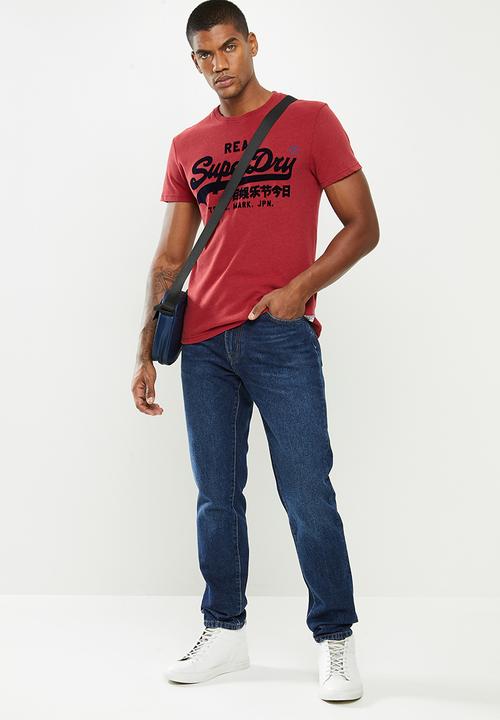 Superdry. - Taper jeans - clifton mid worn