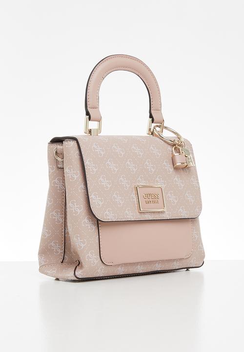 GUESS - Tyren top handle flap - blush