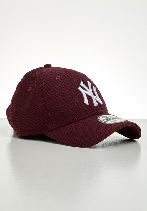 New Era - 940 diamond era essential  New York Yankees - maroon & white