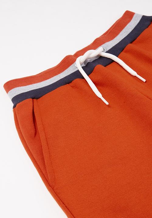 Ripstop - Showside jog shorts - red