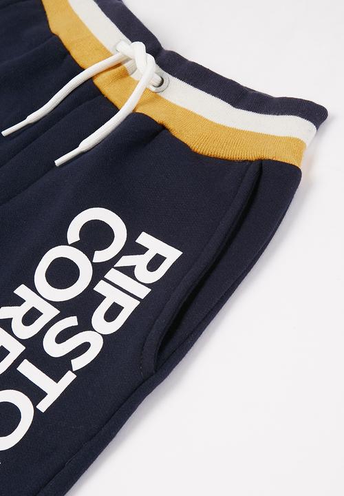Ripstop - Showside jog shorts - navy