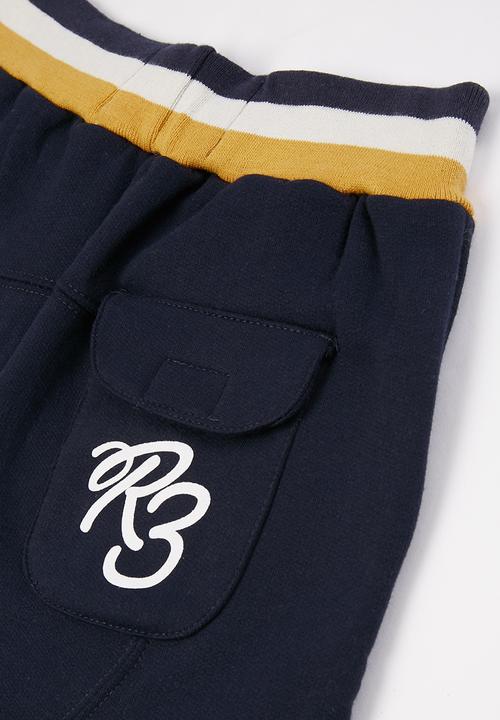 Ripstop - Showside jog shorts - navy