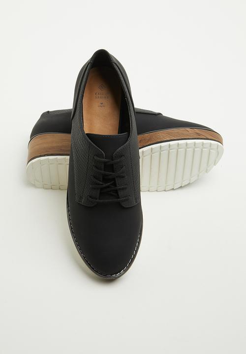 Call It Spring - Aria oxford - black