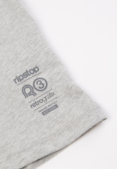 Ripstop - Plantan short sleeve tee - grey