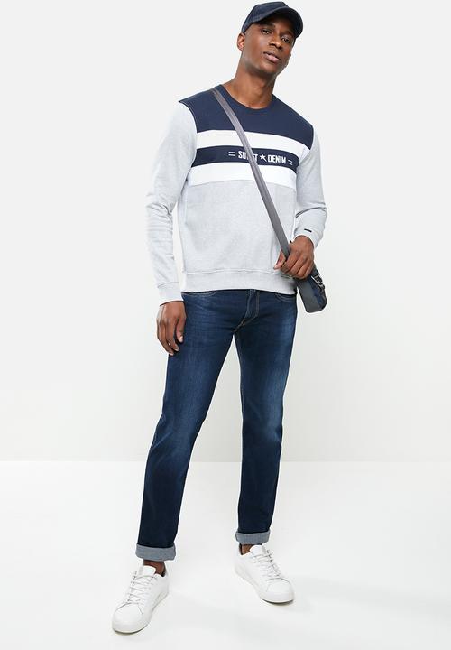 SOVIET - Javier crew neck sweat top - multi