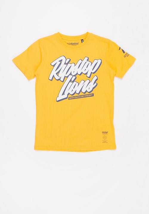 Ripstop - Simba printed tee - yellow