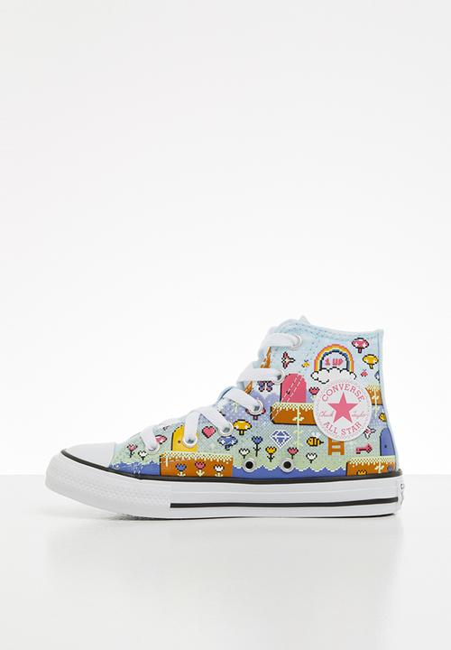 Converse - Chuck taylor all star - chambray blue/bold pink/white