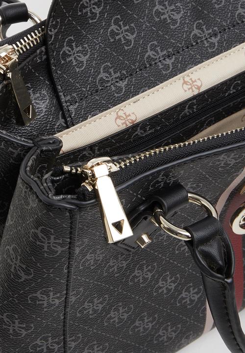 GUESS - Jensen satchel - coal 