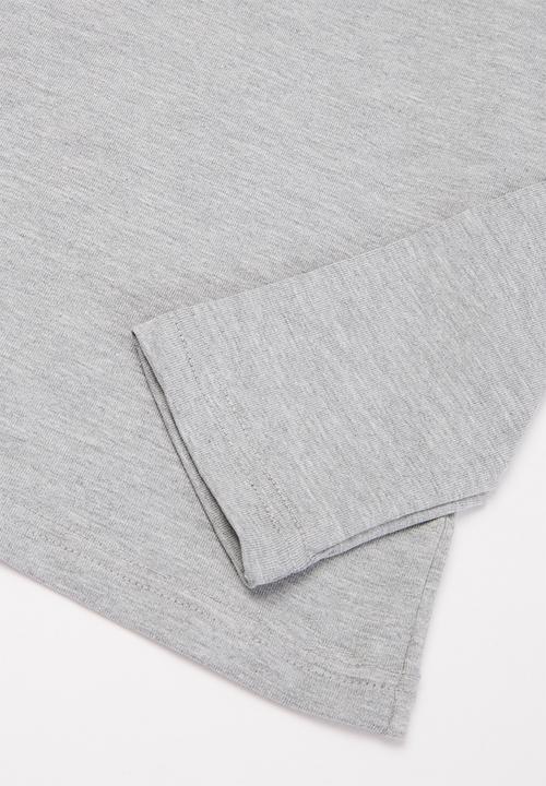 Superbalist Kids - Younger girls 2 pack polo neck tees - pink & grey 
