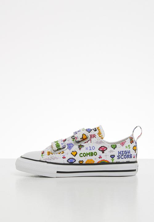 Converse - Chuck Taylor all star 2v - white/black/bold pink