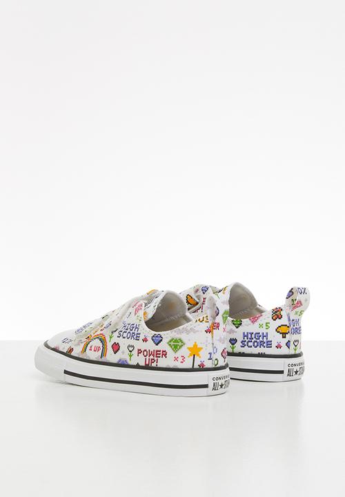 Converse - Chuck Taylor all star 2v - white/black/bold pink