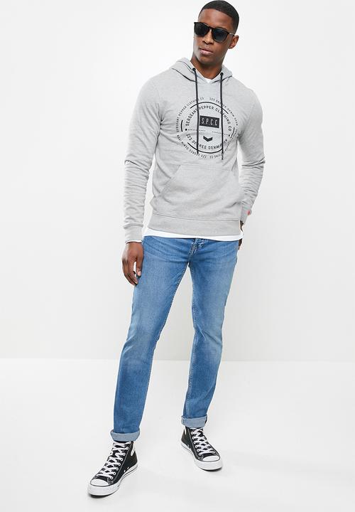 S.P.C.C - Ainsley pullover hoodie - grey melange
