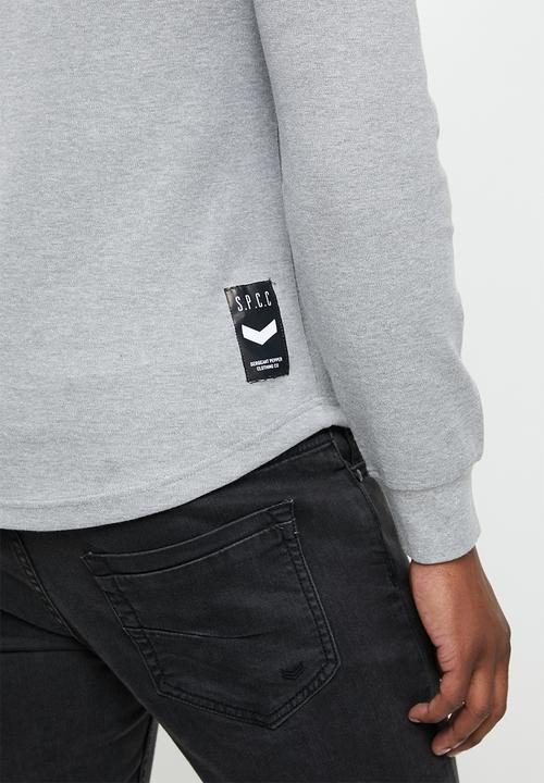 S.P.C.C - Deveron long sleeve tee - grey melange