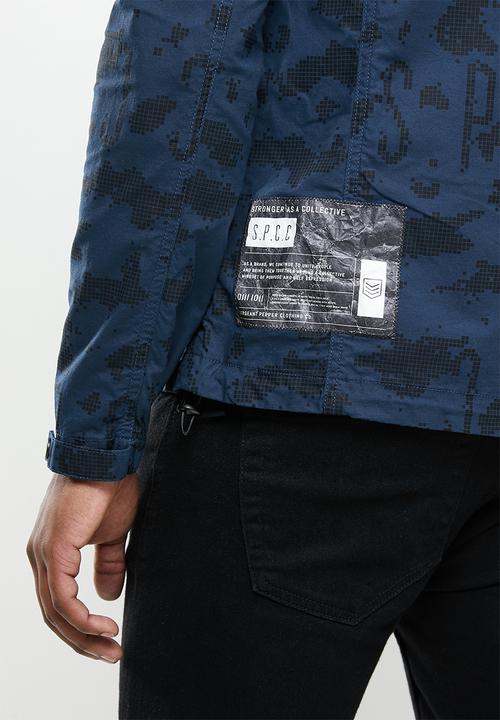 S.P.C.C - Baltic zip through jacket - French navy