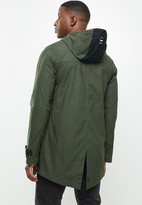 S.P.C.C - Catoma lightweight parka jacket - vetivier green