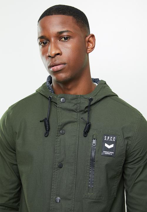 S.P.C.C - Catoma lightweight parka jacket - vetivier green