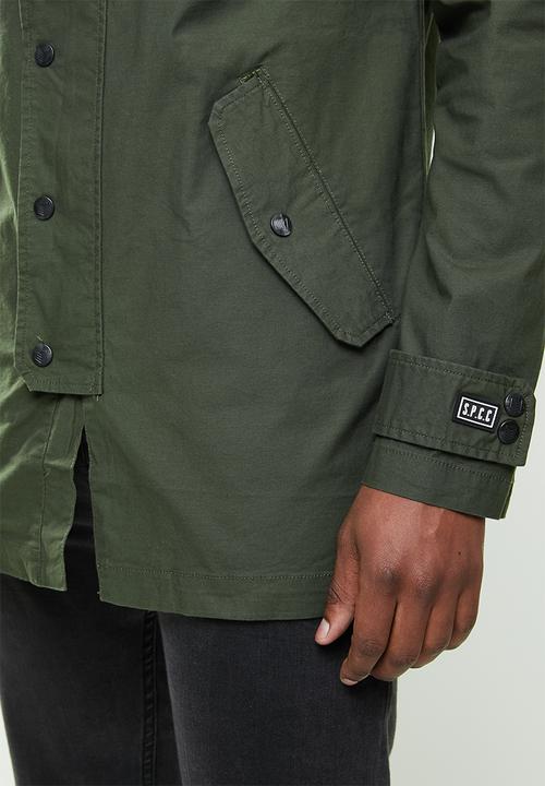 S.P.C.C - Catoma lightweight parka jacket - vetivier green