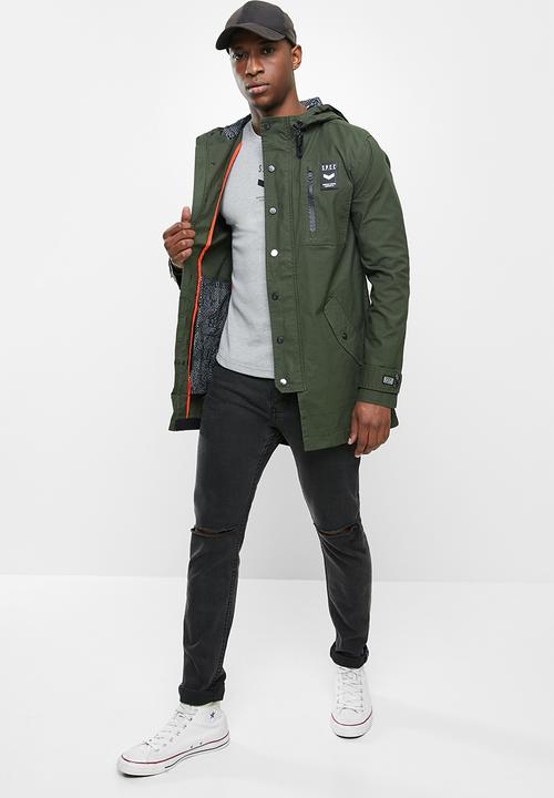 S.P.C.C - Catoma lightweight parka jacket - vetivier green