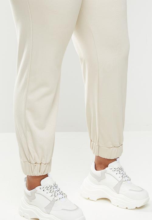 Glamorous - Plus trackies- stone