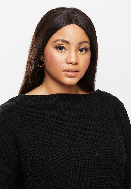 Glamorous - Curve lara jumper - black
