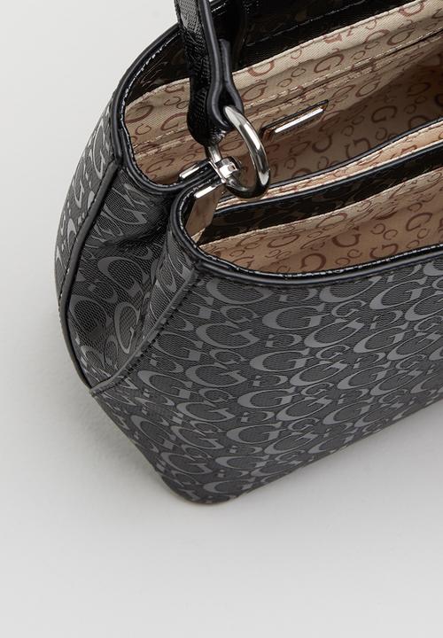 GUESS - Karlan mini bucket crossbody - black