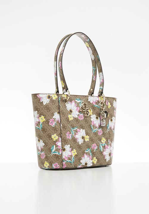 GUESS - Noelle small elite tote - brown 