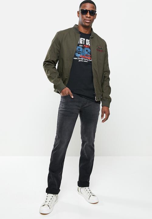 SOVIET - Alpha basic denim - grey