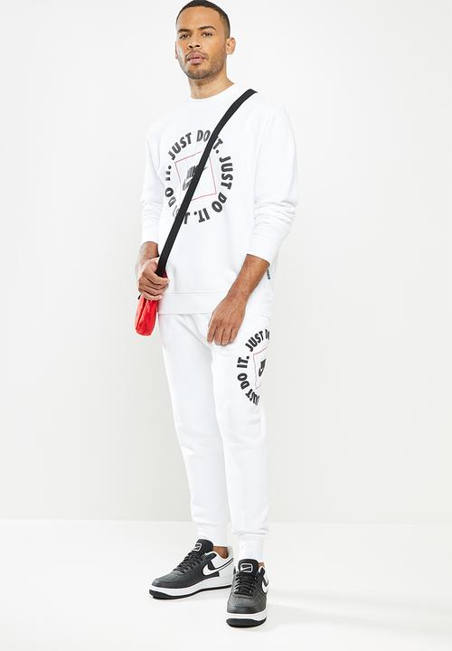 Nike - Nike Men's Just Do It Crew - white