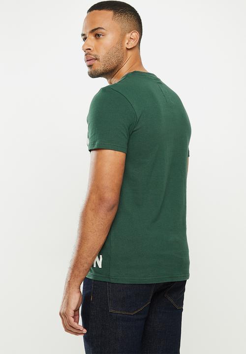 Superdry. - T&f classic tee - enamel green