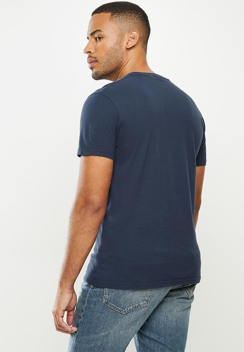 Superdry. - Vl o primary tee - navy