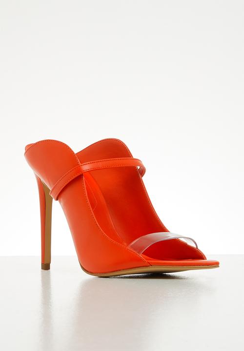 ALDO - Lisadell leather heel - red