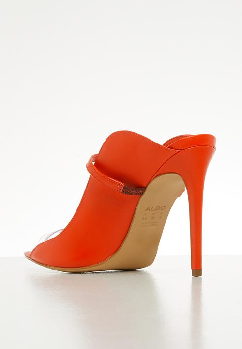 ALDO - Lisadell leather heel - red