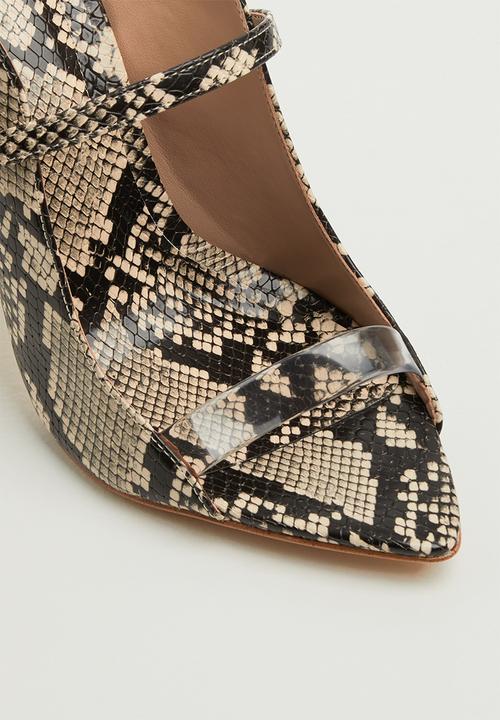 ALDO - Lisadell leather heel - black & white
