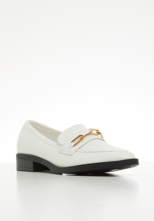 Glamorous - Wide fit loafer - white