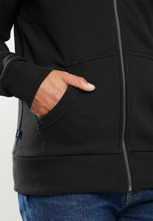 Superdry. - Ol classic ziphood - black