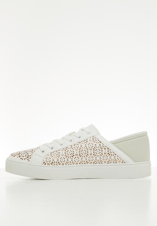 ALDO - Stephanie sneaker - white & rose gold