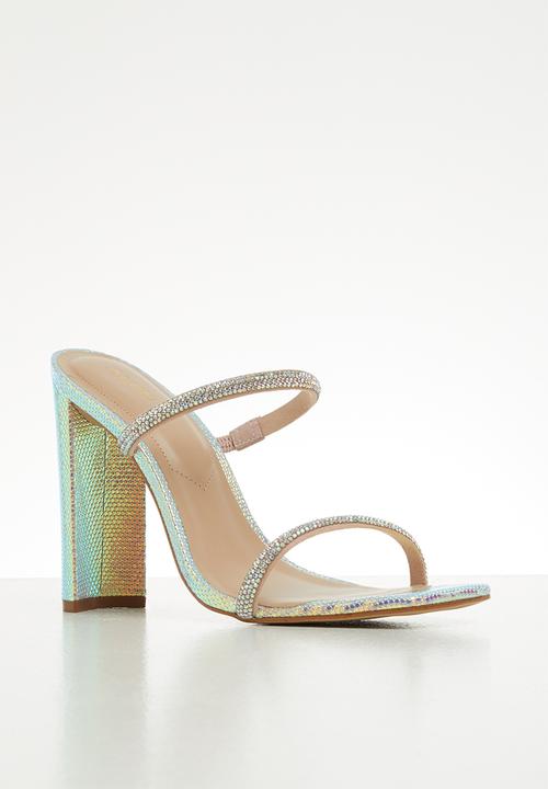 ALDO - Agafiyay heel - silver