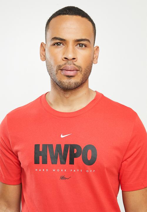 Nike - Nike dfc short sleeve tee - red