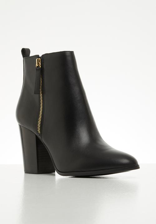 ALDO - Noemieflex leather boot - black
