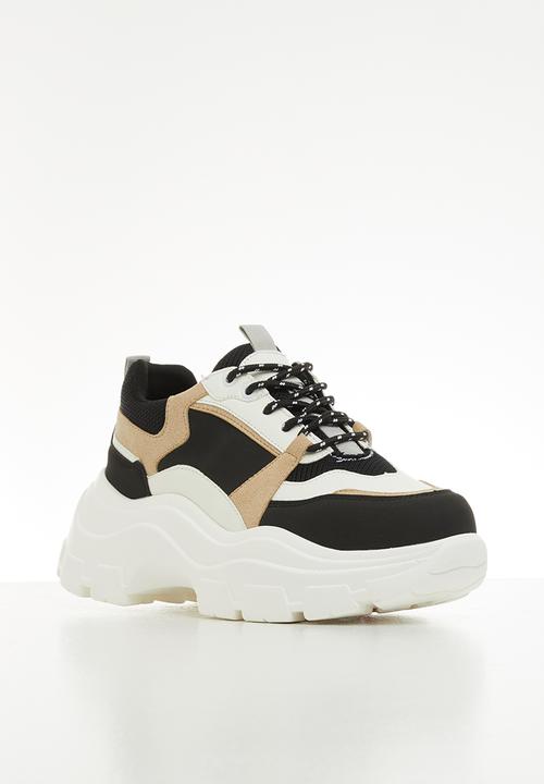 Glamorous - Dad panel chunky sneaker - multi 