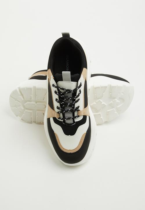 Glamorous - Dad panel chunky sneaker - multi 