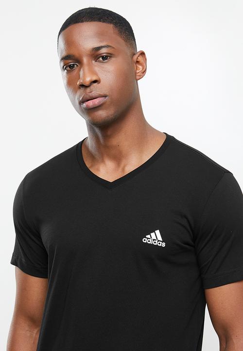 adidas Performance - V-neck t-shirt - black