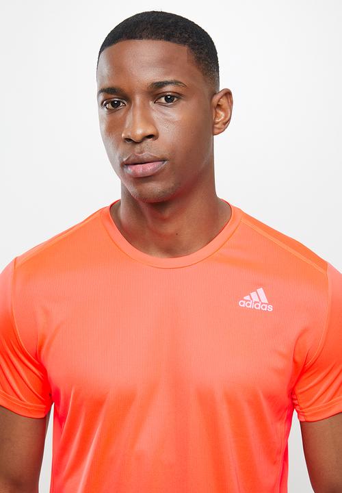 adidas Performance - Run it short sleeve tee - orange
