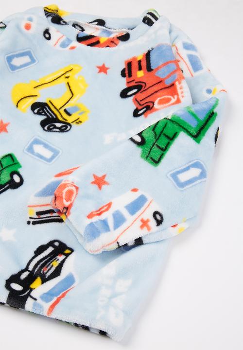 Pop Candy - Boys printed pj set - light blue
