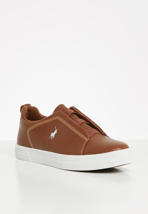 POLO - Harry gusset slip on sneaker - tan